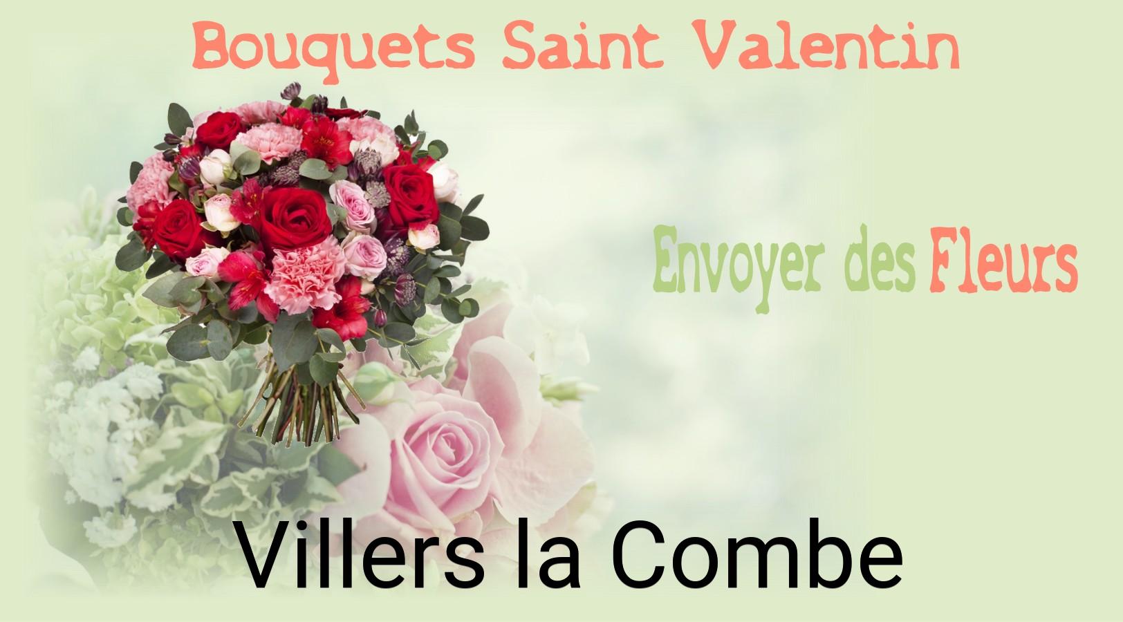 Roses de Saint-Valentin livrées à Villers-la-Combe